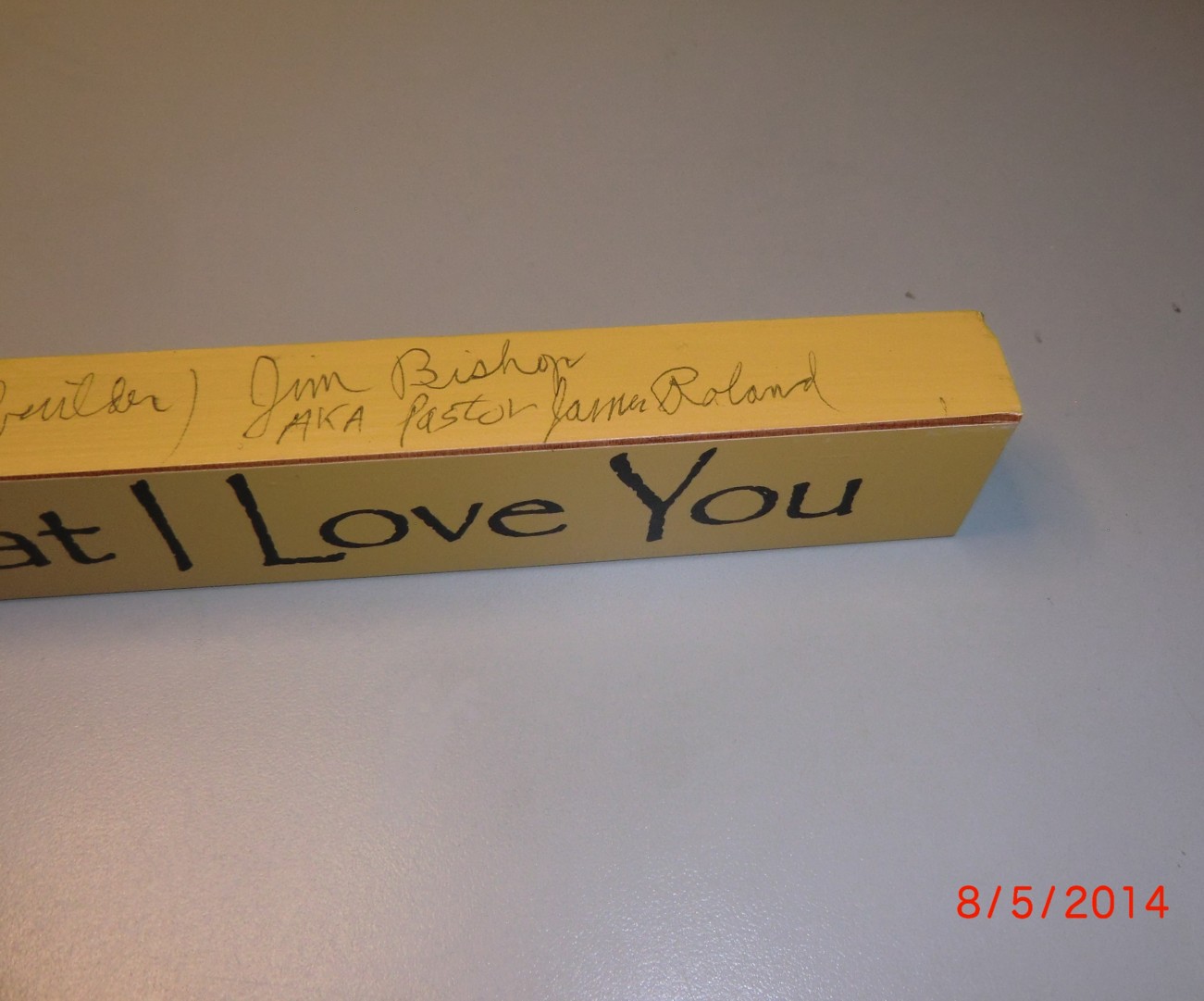 Click image for larger version

Name:	Pastor James Roland Have I Told You 5 30 2014 close.jpg
Views:	57
Size:	191.8 KB
ID:	376