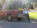 Jim looks pretty comfortable with that truck.